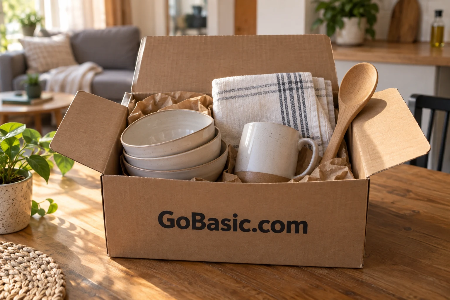 An illustrative GoBasic.com business concept